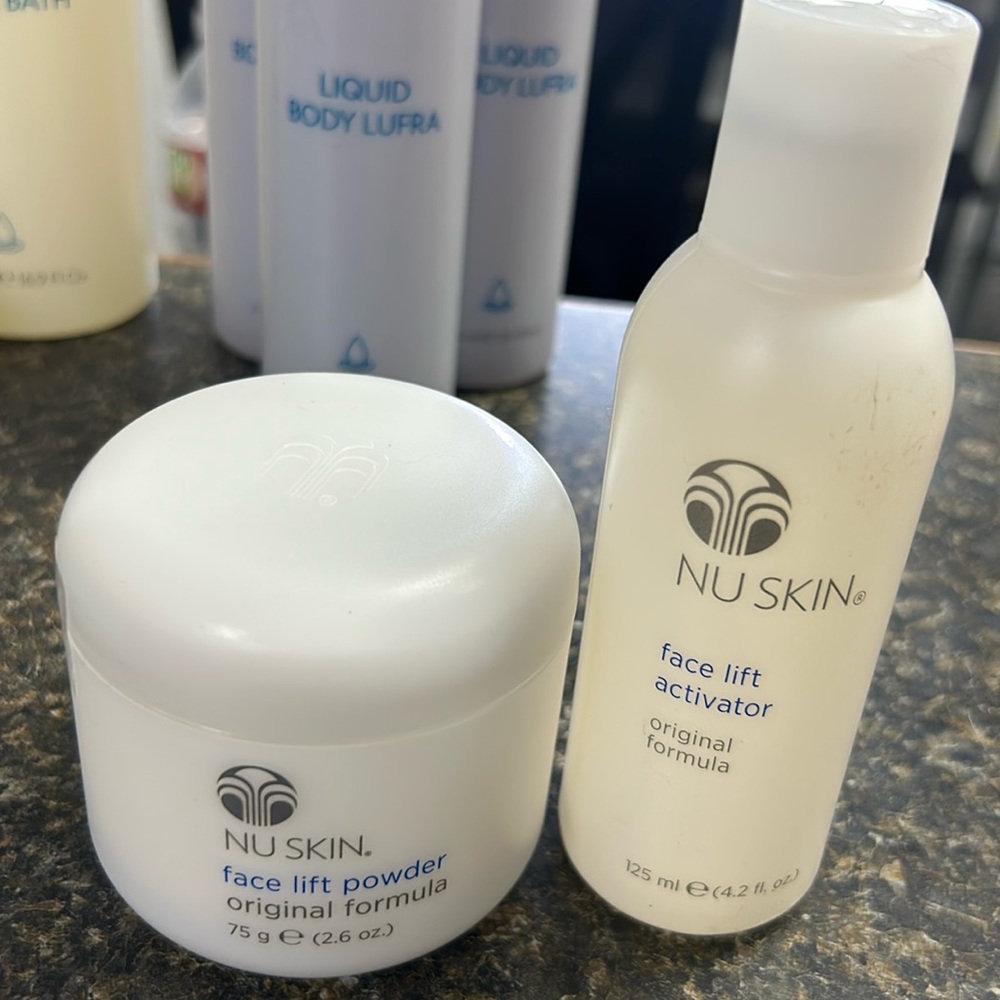 Nu Skin Face Lift Powder with Activator Set Original Formula-New, Sealed